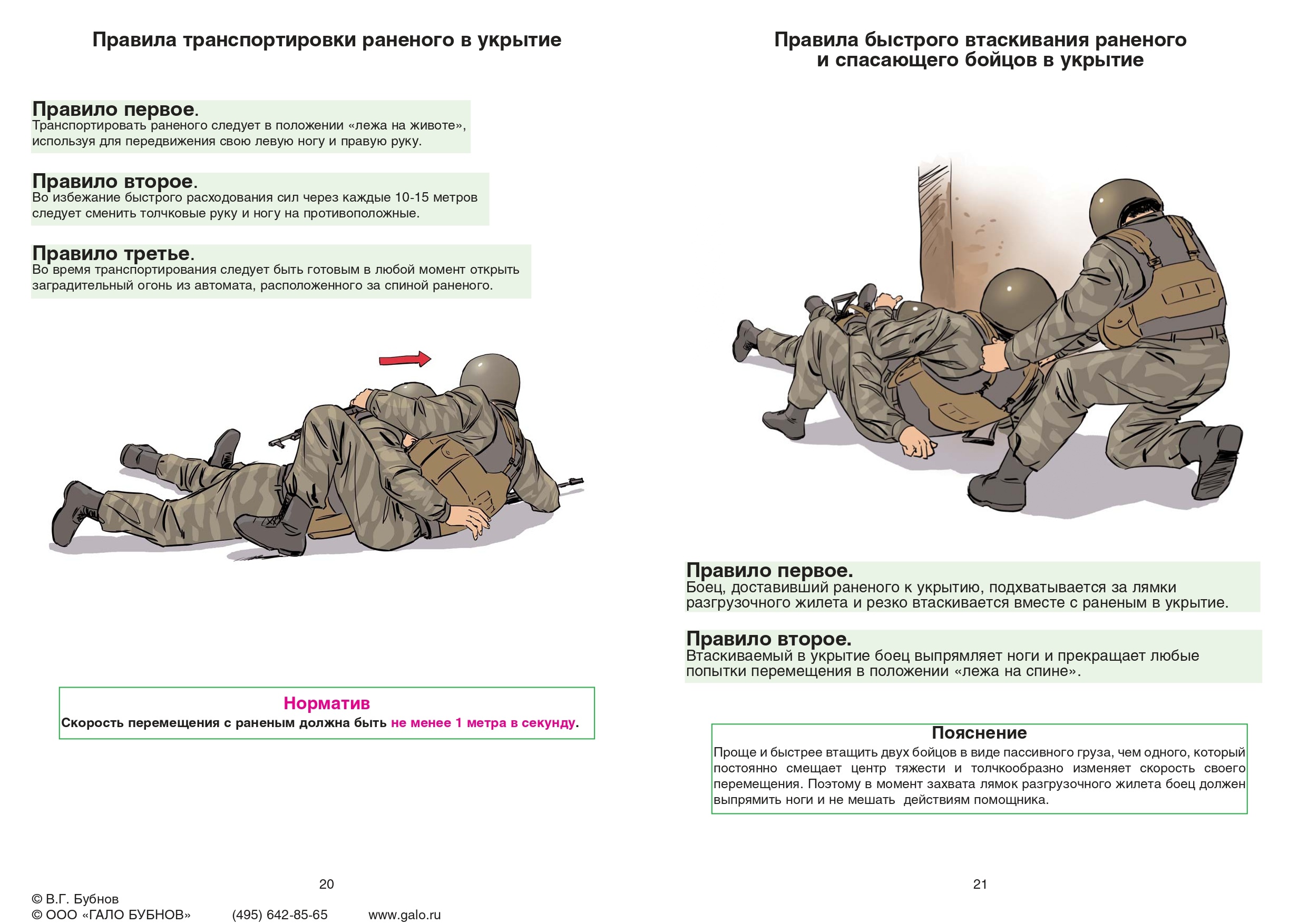 Оказания первой помощи при боевом ранении